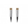 Lanberg CA-HDMI-20FB-1000-BK HDMI kabel 100 m HDMI Typ A (standardní) Černá, Stříbrná