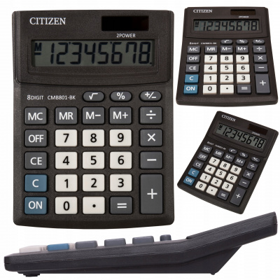 Citizen CMB-801BK Black Kalkulačka kancelárie (Citizen CMB-801BK Black Kalkulačka kancelárie)
