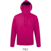 SOL'S | Snake, Unisex mikina s kapuc., červená fuchsia, L