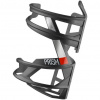 Košík Elite Prism Carbon levý černý matný červený
