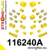 116240A: Full suspension bush kit SPORT 13mm 23mm 23mm Yellow