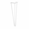 Interex design Noha na konferenčný stolík HAIRPIN 420 mm / Biela 420 mm