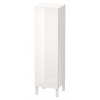 Duravit L-Cube Skrinka vysoká 132x40x36 cm, pravá, lesklá biela LC1178R2222