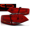 AUDI A4 B8 08-11 SEDAN - zadné LED svetlá červeno biela