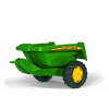 Rollytoys Vlečka za traktor John Deere malá zelená