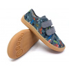 Barefoot tenisky Froddo Grey Dinosaur textilné G1700390-1 23, Vnitřní délka topánky: 15,5 cm, Vnitřní šířka topánky: 6,7 cm