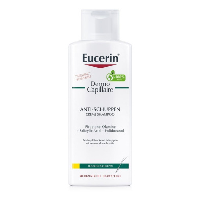 Eucerin DermoCapillaire Krémový šampón proti suchým lupinám 250 ml
