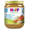 HiPP Príkrm BIO Zeleninová ryža a kuracie mäso (od ukonč. 4. mesiaca) (inov.2025) 1x125 g