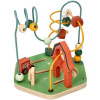 Edukačná drevená presúvačka s labyrintom Farma Adam Toys 5907554445996