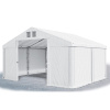 Skladovací stan (oceľ + pvc) 3x4x2m (PEVNÝ ÚLOŽNÝ STAN - GARÁŽ - 3m × 4m × 2m / 2,87m)