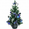 Zdobený vianočný stromček v kvetináči 90 cm
