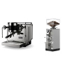 Rocket Espresso Bicocca, stainless silver + Eureka Mignon Libra, CR grey