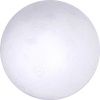 2 polovičné polystyrénové misky biele 15 cm