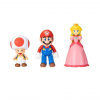 Jakks Nintendo Super Mario Friends Toad, Mario, Peach