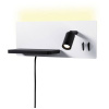 Paulmann Serrra 71103 nástenné svetlo 5.5 W LED biela (matná), čierna (matná); 71103