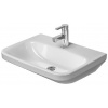 Duravit DuraStyle - Umývadlo Med, 60x44 cm, bez otvoru na batériu, s WonderGliss, biela 23246000701