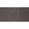 PARADYZ INTERO dlažba s matným povrchom 59,8 x 119,8 x 1,10 cm nero QR06X121INTENE