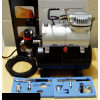 Airbrush set: Kompresor AS-186 + 2x airbrush pištoľ + 1x hadica (2x Airbrush FENGDA + Kompresor FENGDA AS-186 s 3L tlakovovou nádobou)