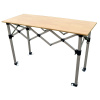 Skladací pult RedX® PROFI 1,5 m x 60 cm, horná doska: preglejka (Mimoriadne robustný skladací pult vrátane úchytov na konštrukciu stanu)