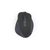 HAMA Bezdrôt. myš WM-500, ergonomická, 6 tlačidiel, tichá, akumulátor, čierna - 00173081