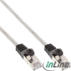 InLine 72503T sieťový kábel Priehľadná 3 m Cat5e SF/UTP (S-FTP) (72503T)