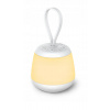 Nočná LED lampa Newell SeleneDream s funkciou uspávanky, biely šum, uspávač