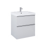 Elita Look, skrinka pod umývadlo 60x45x64 mm 2S PDW, šedá matná, ELT-167593