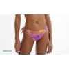 Spodný diel plaviek string KW01867 0GY - Calvin Klein S fialová - oranžová