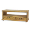 TV stolík borovica RV701 - bezfarebný vosk, S130, V50, H50