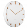 Designové nástěnné hodiny 5942WH Karlsson 40cm