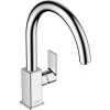 Hansgrohe Vernis Shape M35 drezová/kuchynská batéria 210 s otočným výtokom Chróm 71871000