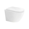 MEREO WC závesné kapotované, Smart Flush RIMLESS, 495x360x370, keramické, vr. sedátka, CSS115SN, VSD82T2