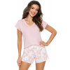 Donna Dámske pyžamo Rosalia - bavlna Ružová L(40)