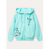 Dievčenská mikina - Winkiki WKG 21111, tyrkysová/ 280 Farba: Tyrkysová, Veľkosť: 110