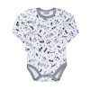 Dojčenské bavlnené body s dlhým rukávom New Baby Music, 80