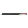 Guľôčkové pero, 0,27 mm, stláčací mechanizmus, čierne, PILOT Super Grip G, 4 farebné