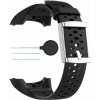 Silikónový remienok na hodinky YIVO čierny, 140-240 mm, pre POLAR M400 M430