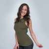 GymBeam Dámske tielko Crossed Military Green L