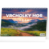 NOTIQUE Stolový kalendár Až na vrcholky hôr 2026, 23,1 x 14,5 cm