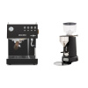 Ascaso Steel UNO PID, Black&Wood + ECM V-Titan 64, anthracite