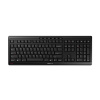 CHERRY STREAM KEYBOARD WIRELESS - Klávesnice - bezdrátový - 2.4 GHz - US mezinárodní - klávesový sp JK-8550EU-2