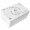 Svadobná krabička s gravírovaním darček na svadbu obálky s prianím 30x20x14 cm