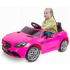 Autíčko pre deti Sun Baby Mercedes Benz SLC300 ružové