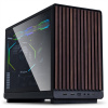 Lian Li DAN Cases A3-mATX Wood Edition, Tempered Glass, Micro-ATX - black A3X-WDG