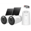 iGET HOMEGUARD HGWNK108402S - Wire-free 2K NVR 10CH + 2x bateriová kamera se solárními panely