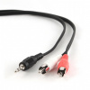 GEMBIRD 3.5 mm jack to RCA plug cable, 5 m CCA-458-5M