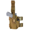 Condor Outdoor Puzdro pištoľové stehenné MOLLE COYOTE BROWN