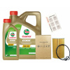 Olejový filter OE 03L115562 + Olej Castrol 5W30 Audi Seat Škoda VW 1.6 2.0 TDI
