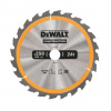 DeWALT Pilový kotúč (ideálny pre píly FLEXVOLT) ATB 10°, 250 x 30 mm, 24 zubov DT1956