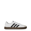 adidas VL Court Base Womens Shoes Wht/Blk/Gum 8 (42)